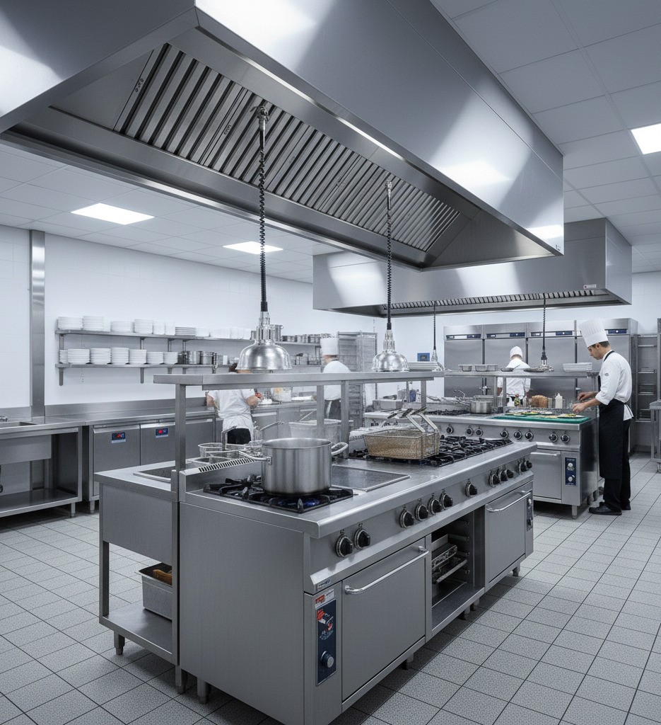 Restoran ve Otel için Paslanmaz Çelik Mutfak Dolabı - 304 Kalite