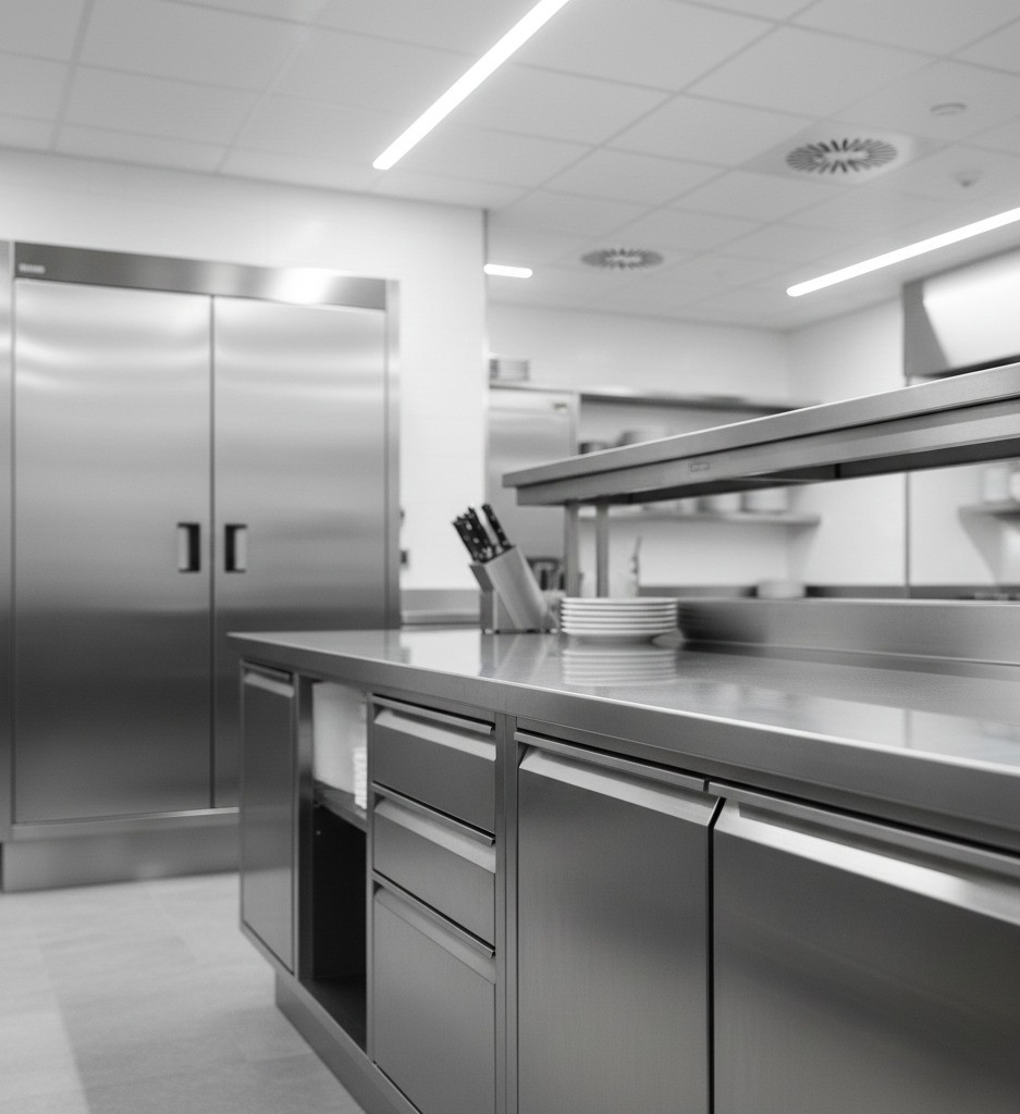 Endüstriyel Mutfak Raf Sistemleri - Modüler Paslanmaz Çelik Raf