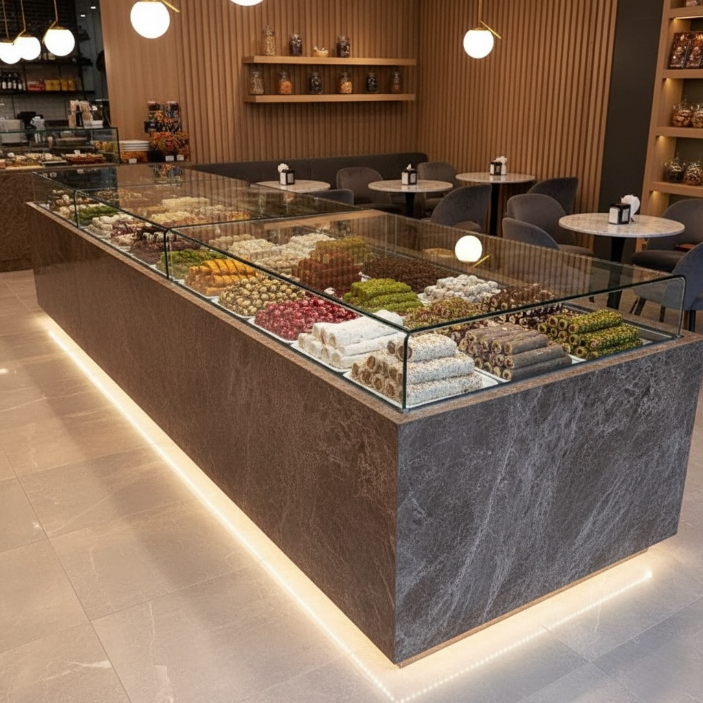 Premium Çikolata Sergileme Dolabı - İstanbul Pars Endüstriyel Mutfak