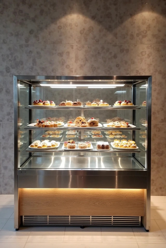 Çift Camlı Soğutmalı Pasta Vitrini - +2°C/+8°C Dijital Termostat