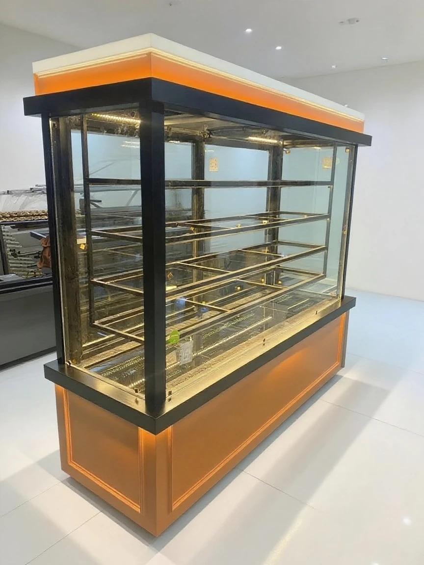 Modern Pasta Tezgahı ve Vitrin Dolabı - İstanbul Pars Endüstriyel