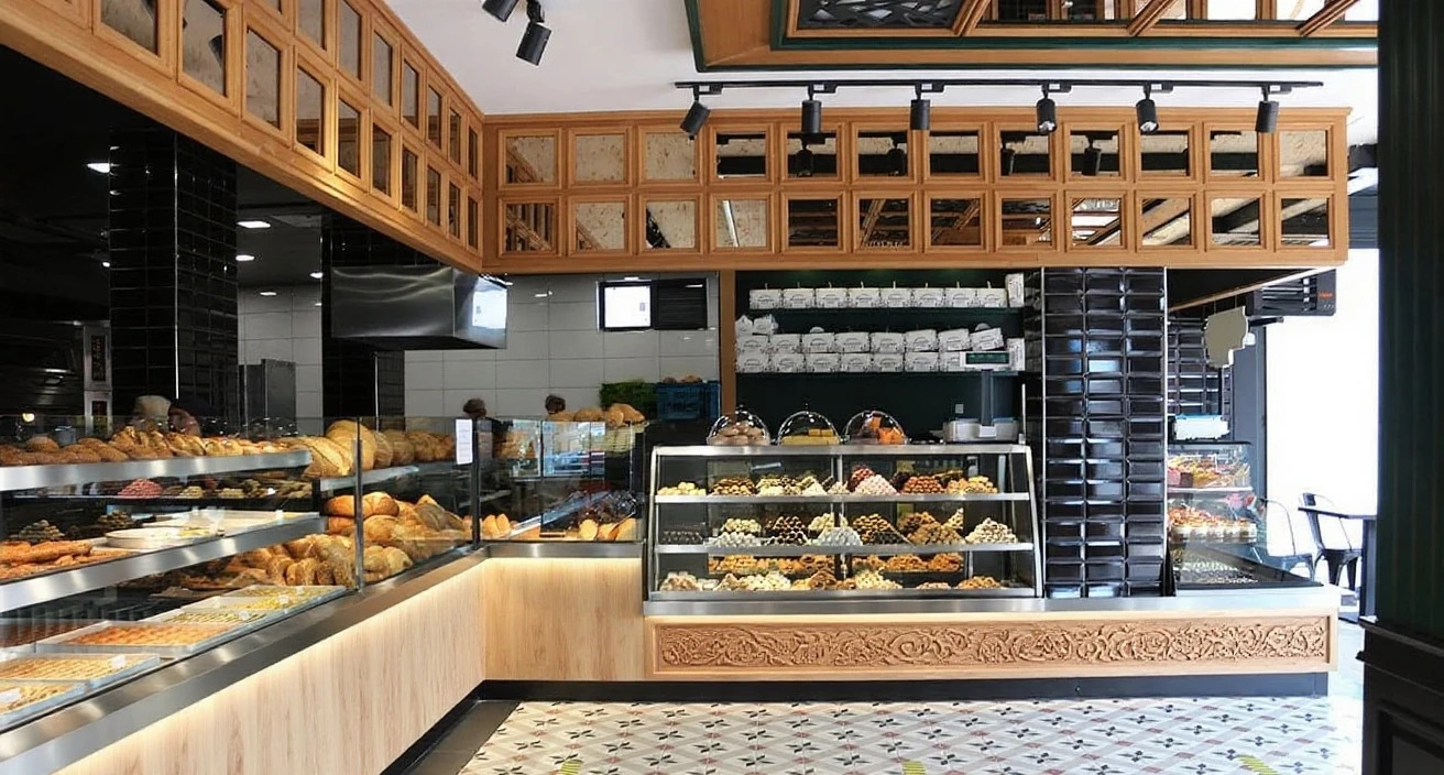 Ekmek Sergileme Raf Sistemi - Hijyenik Paslanmaz Çelik