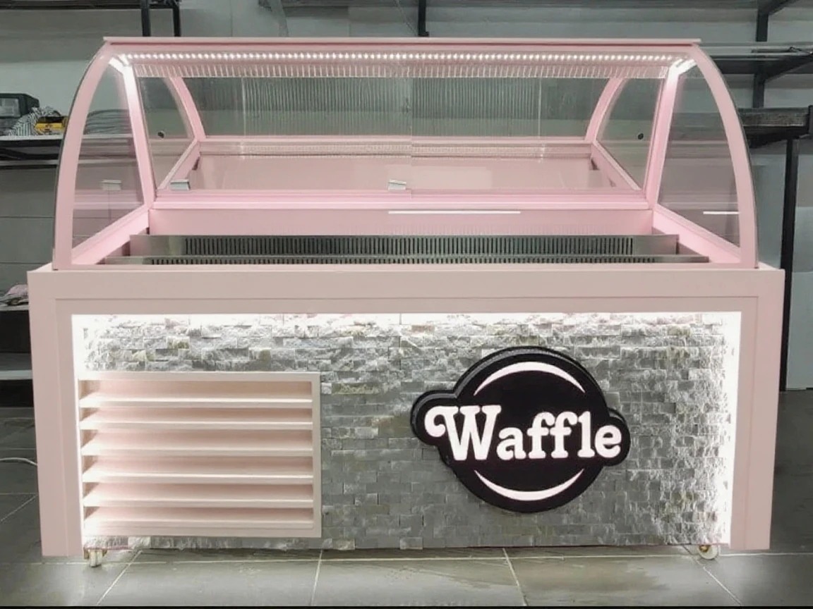 Waffle ve Fast Food için Sıcak Muhafaza Servis Ünitesi