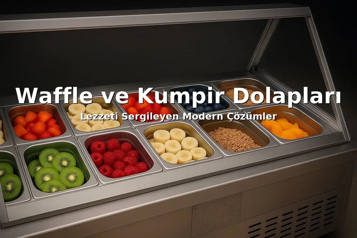 Waffle ve Kumpir Dolapları